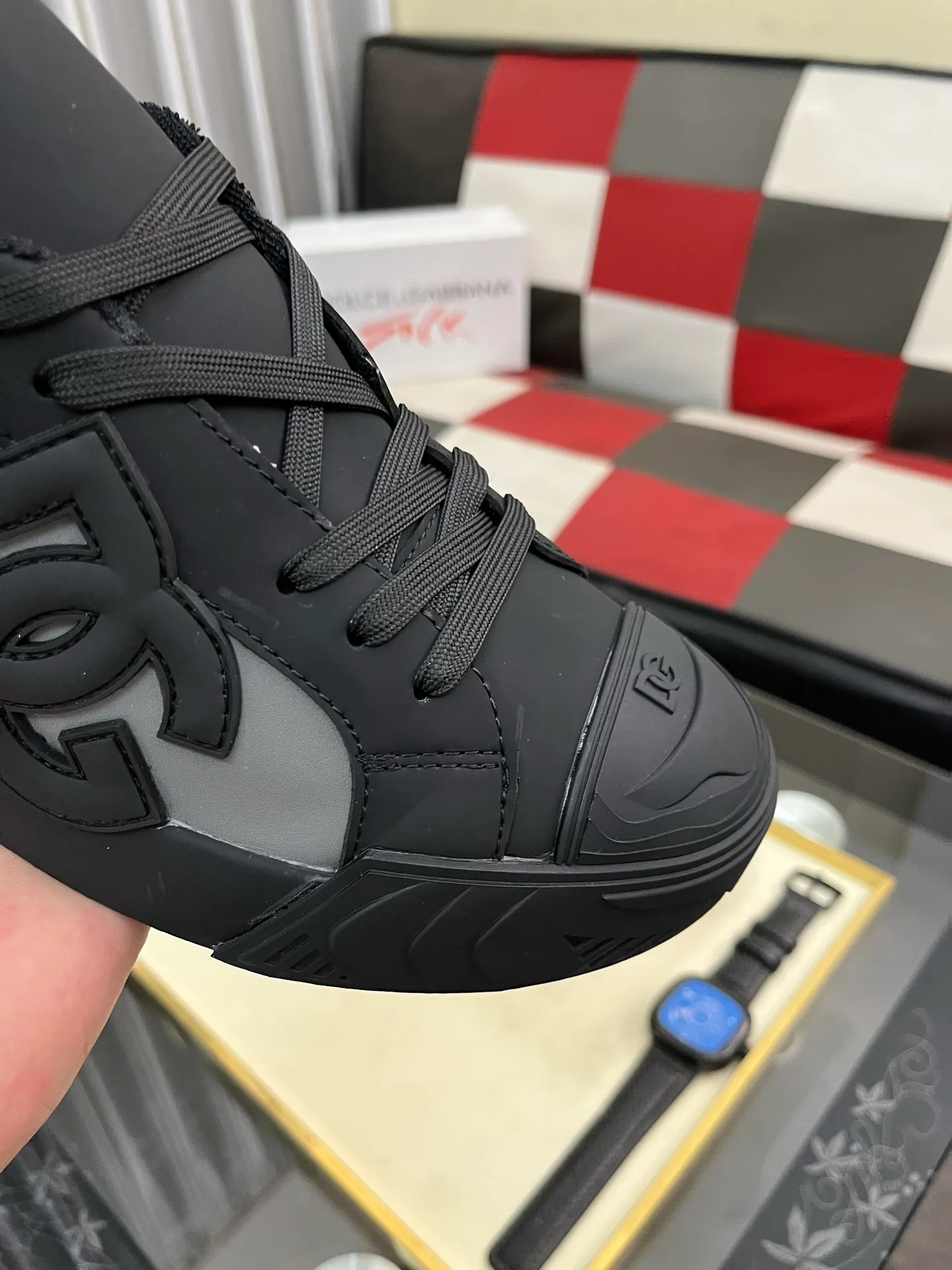 Men's shoes💰500⌚️⌚️【DG】Latest official website high-top casual, men's shoes original quality imported cowhide➕Yangli [Proud] In terms of materials and workmanship, it beats all versions on the market💕Highest quality shipments. Real photos, imported fabrics highlight the unique charm of the brand😘The shoelaces are also original custom-made👻Classic lace-up shoes are very comfortable on the feet, sizes 35-465️⃣colors available